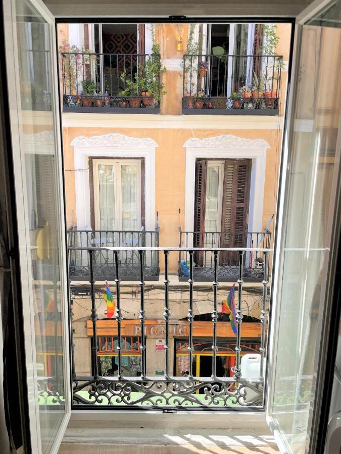 Apartamento Exterior Con Balcon En El Corazon De Chueca, Gran Via 马德里 外观 照片