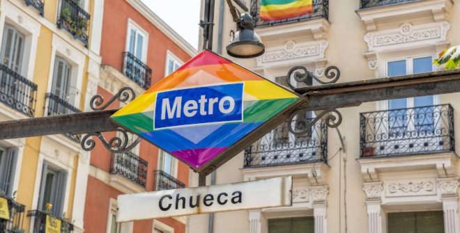 Apartamento Exterior Con Balcon En El Corazon De Chueca, Gran Via 马德里 外观 照片